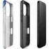 Czech Republic Flag Distressed iPhone 16 Pro Impact Case